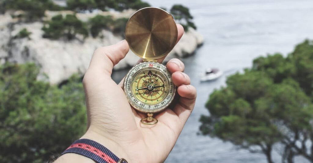Explore the scenic coast of Cassis with a compass in hand, perfect for adventure seekers.