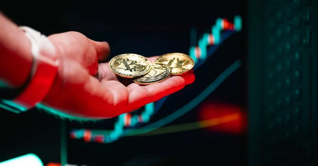 blockchain cryptocurrency coins global financial market