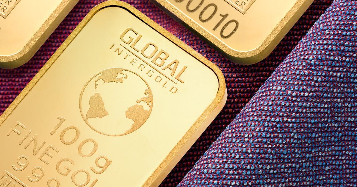 Close-up image of high-quality gold bars, symbolizing wealth and investment potential.